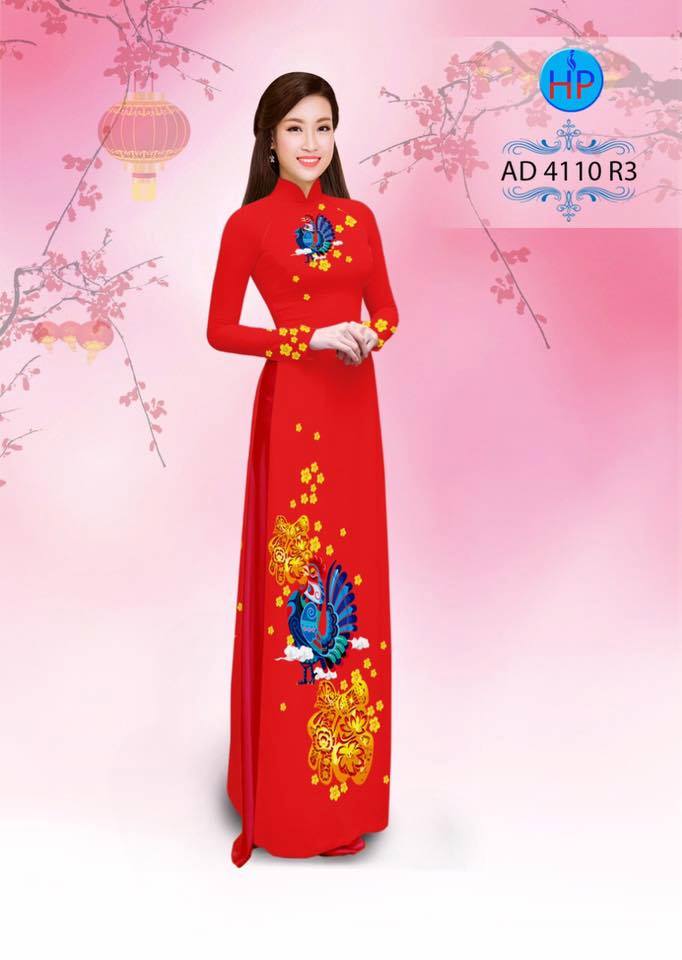 Vải áo dài tết AD 4110