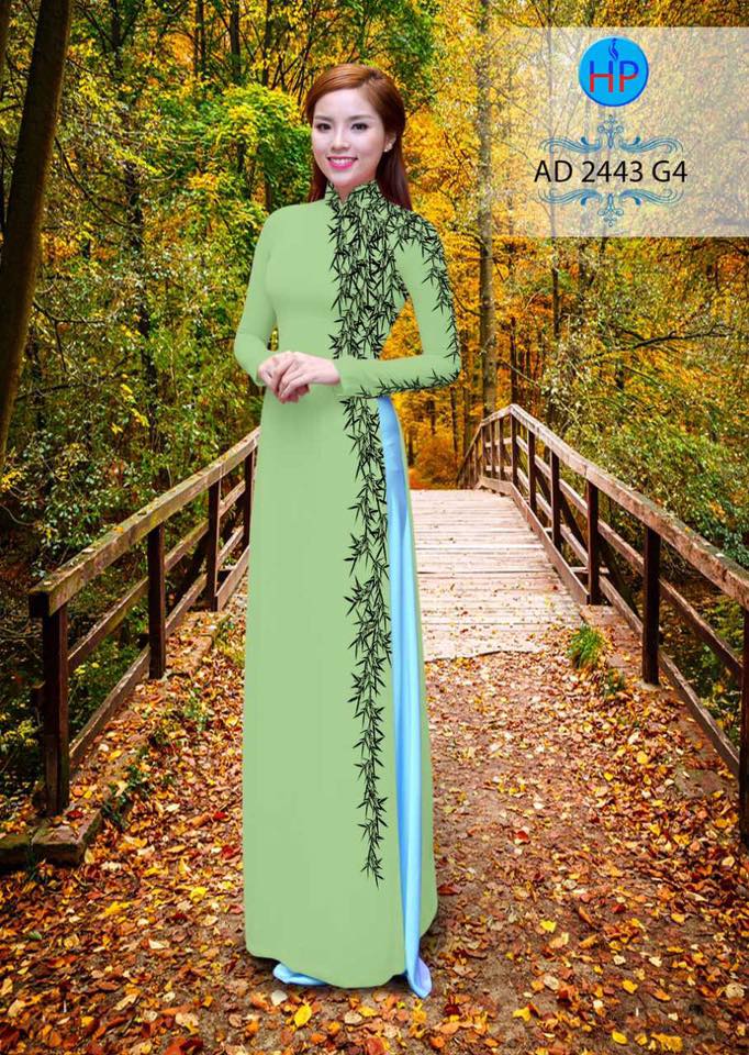 Vải áo dài trúc AD 2443 - Ảnh 8