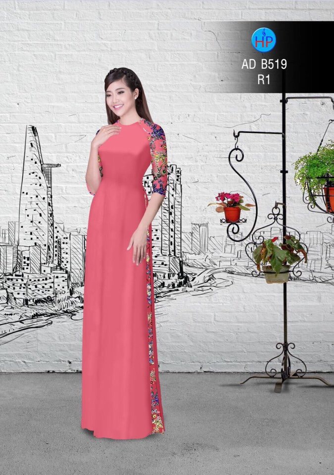Vải áo dài trơn AD B519 - Ảnh 6
