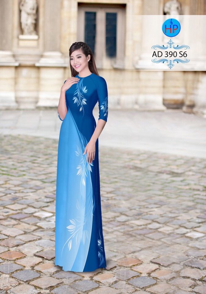 Vải áo dài lá AD 390 - Ảnh 18