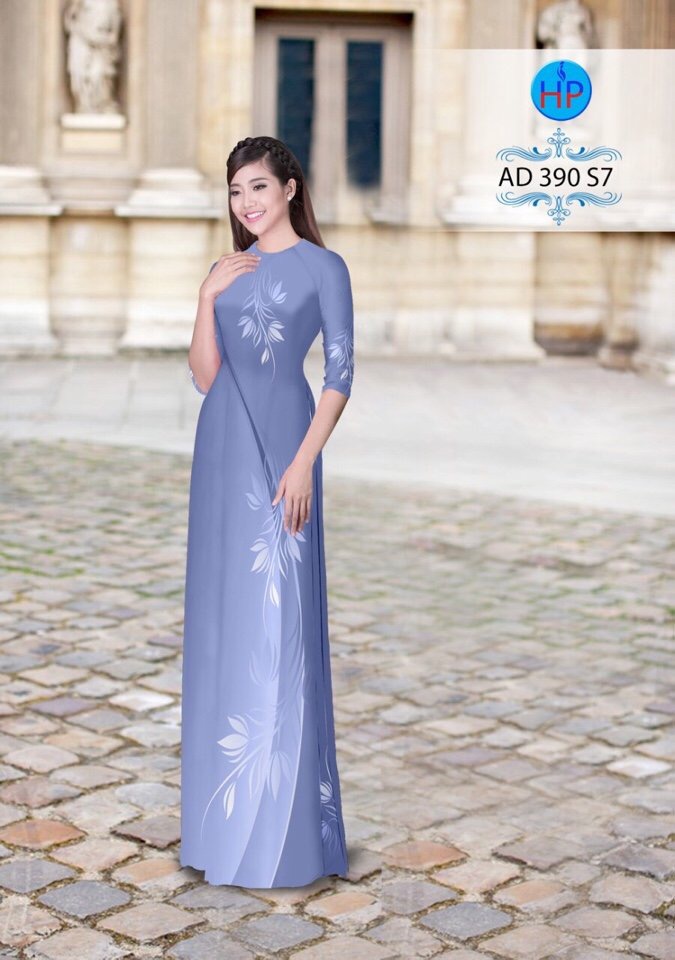Vải áo dài lá AD 390 - Ảnh 6