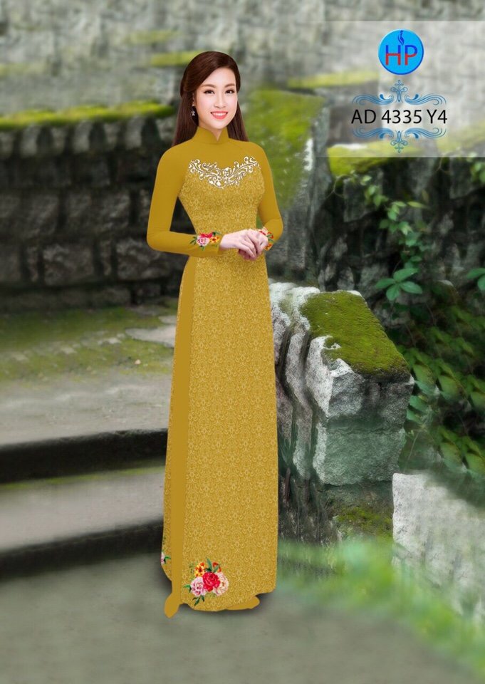 Vải áo dài hoa văn AD 4335 - Ảnh 19