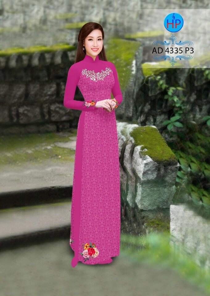 Vải áo dài hoa văn AD 4335 - Ảnh 15