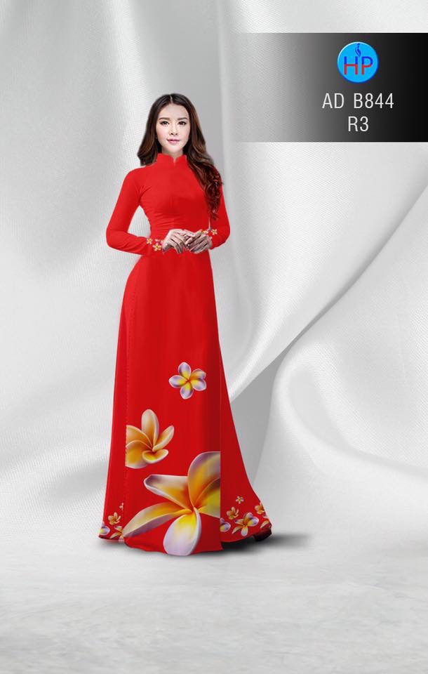 Vải áo dài hoa sứ AD B844 - Ảnh 12