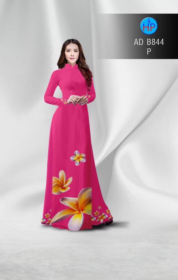 Vải áo dài hoa sứ AD B844 - Ảnh 8