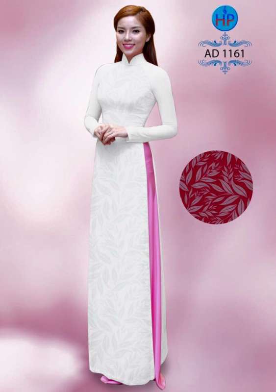 Vải áo dài trắng học sinh AD 1161
