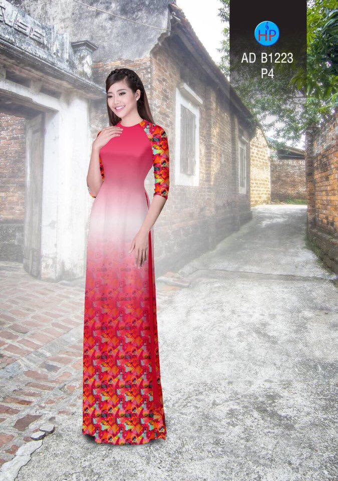 Vải áo dài lập thể AD B1223 - Ảnh 16