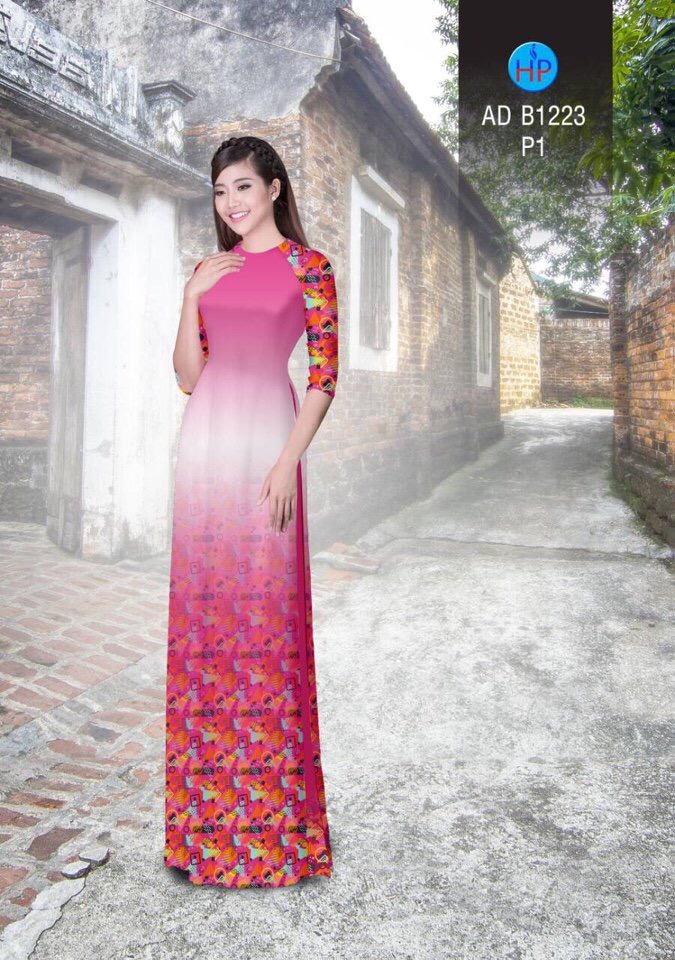 Vải áo dài lập thể AD B1223 - Ảnh 14