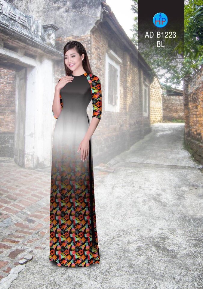Vải áo dài lập thể AD B1223 - Ảnh 11
