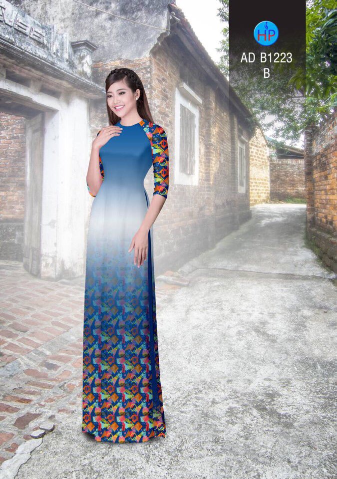 Vải áo dài lập thể AD B1223 - Ảnh 9