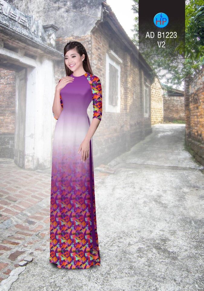 Vải áo dài lập thể AD B1223 - Ảnh 6