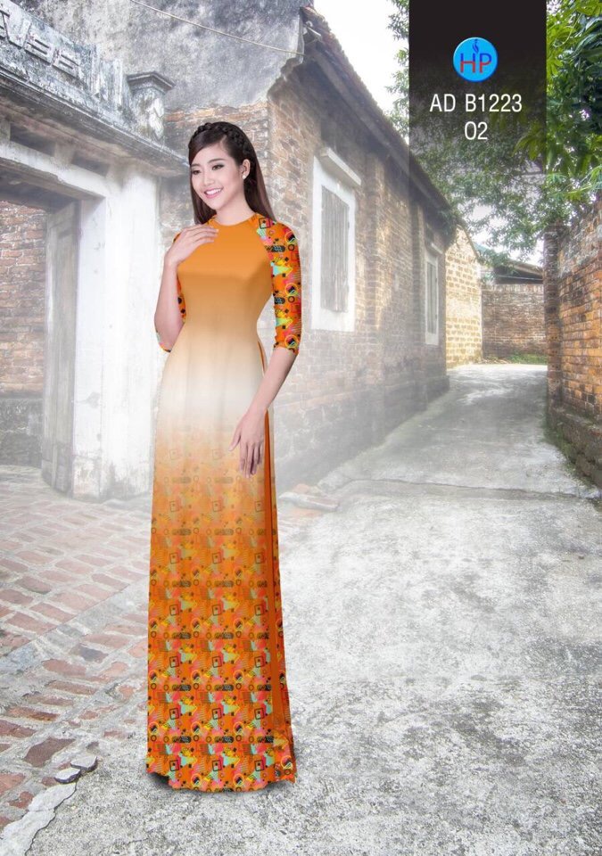 Vải áo dài lập thể AD B1223 - Ảnh 5