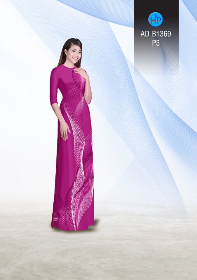 Vải áo dài lập thể-hoa văn AD B1369 - Ảnh 15