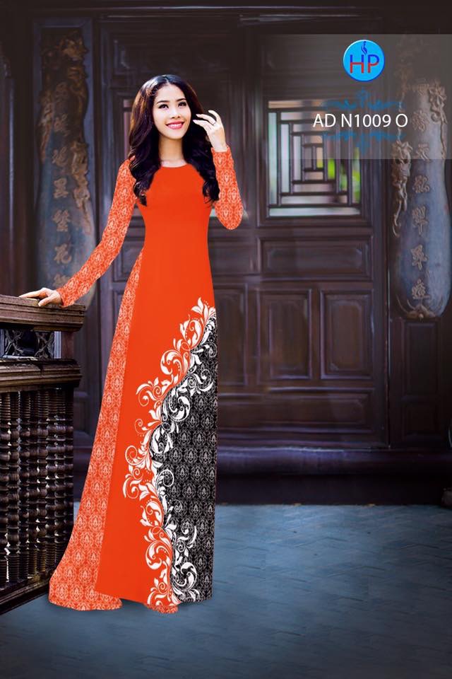 Vải áo dài hoa văn AD N1009 - Ảnh 10