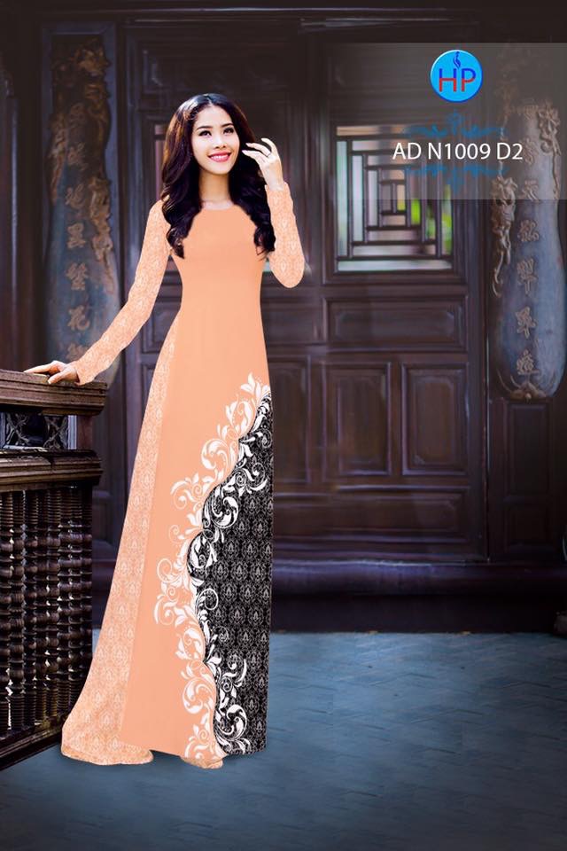 Vải áo dài hoa văn AD N1009 - Ảnh 8