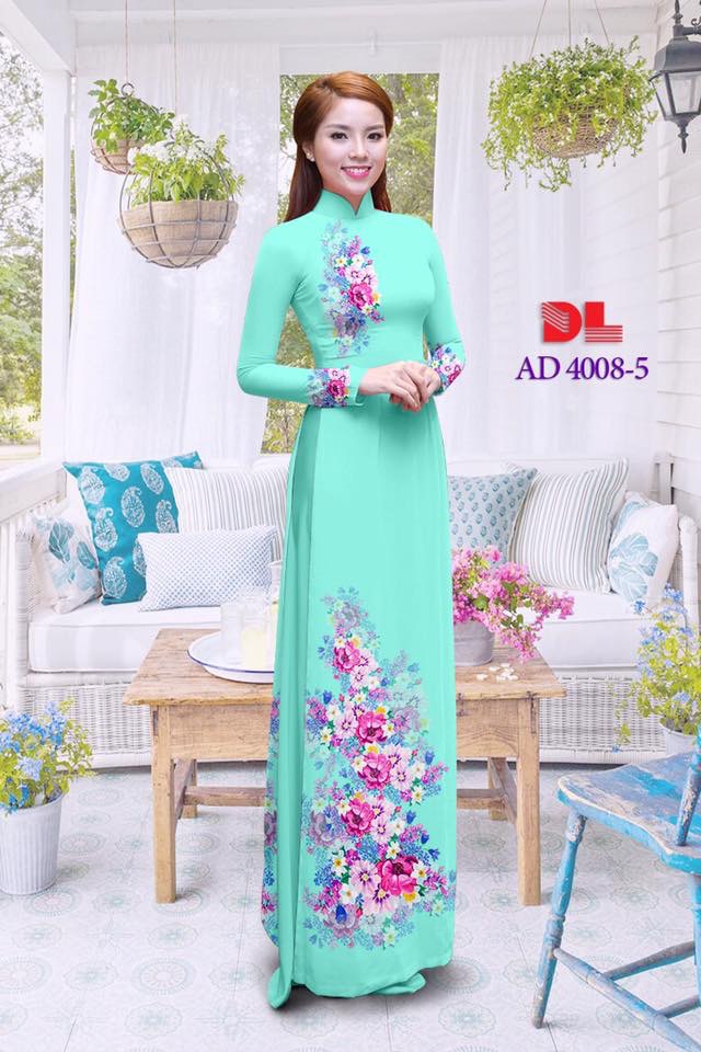 Vải áo dài hoa trên dưới DLAD4008 - Ảnh 26