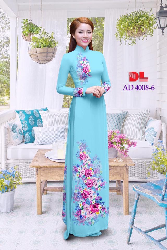 Vải áo dài hoa trên dưới DLAD4008 - Ảnh 25