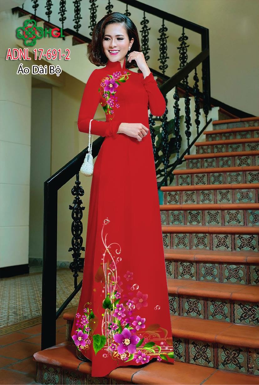 Vải áo dài hoa trên dưới ADNL 17-691 - Ảnh 18