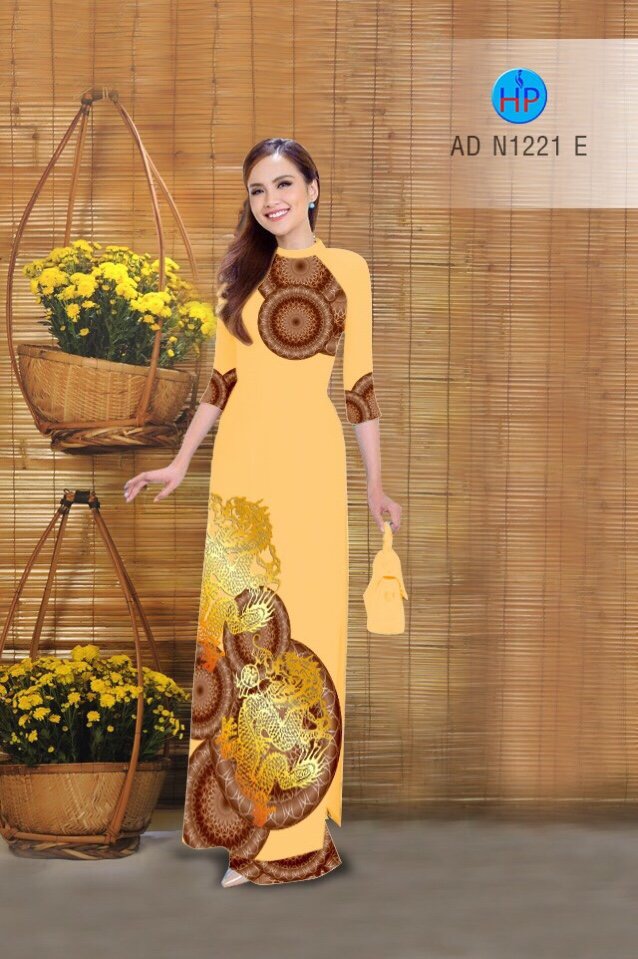 Vải áo dài hoa văn AD N1221 - Ảnh 15