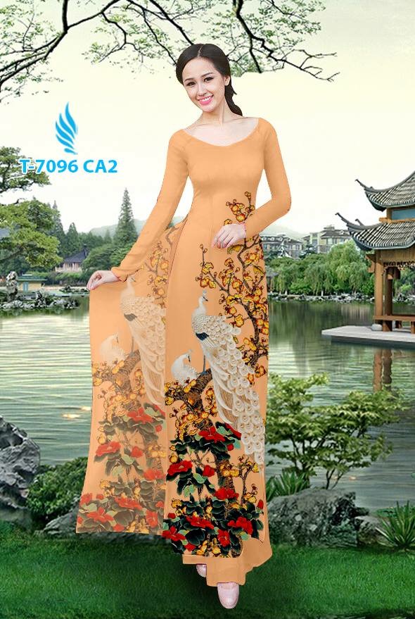 Vải áo dài công-cò T-7096 - Ảnh 12