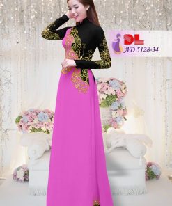 Vải áo dài hoa văn DLAD-5128
