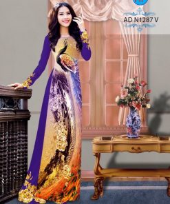 Vải áo dài công - cò AD N1287