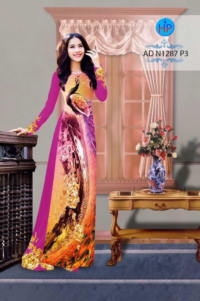Vải áo dài công - cò AD N1287 - Ảnh 7