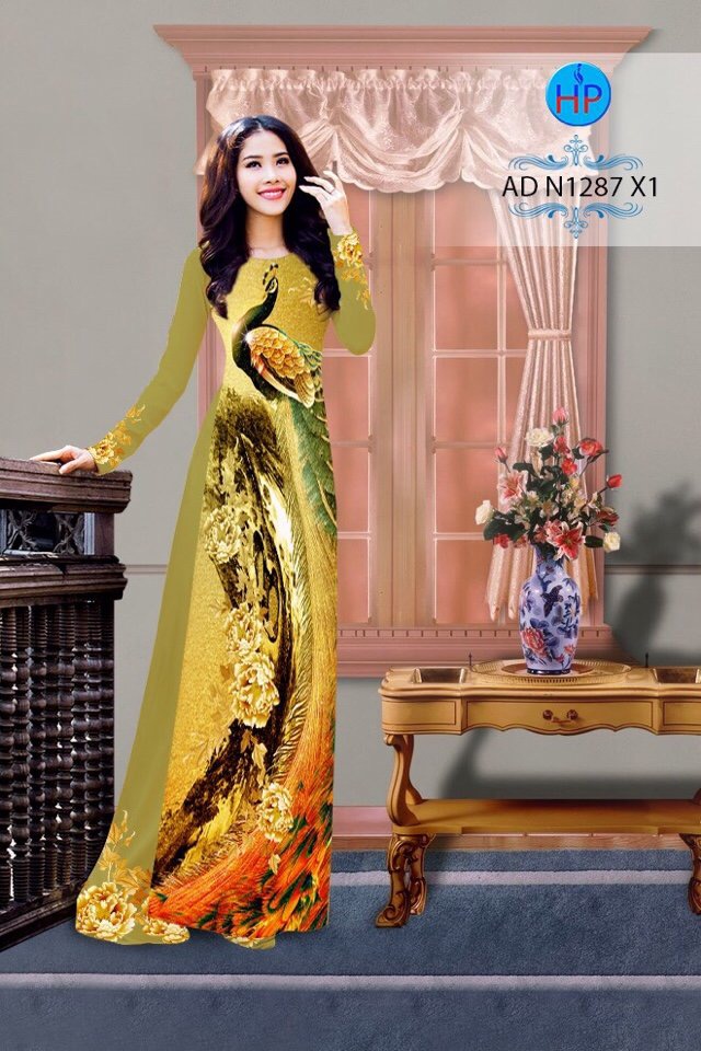 Vải áo dài công - cò AD N1287 - Ảnh 11