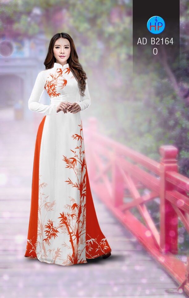 Vải áo dài tre trúc AD B2164 - Ảnh 11