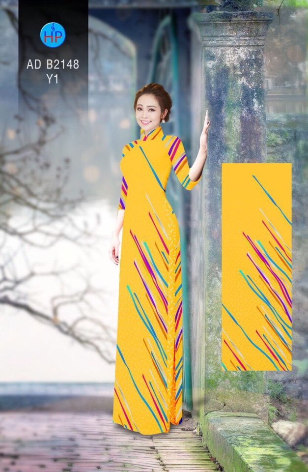 Vải áo dài lập thể AD B2148 - Ảnh 5
