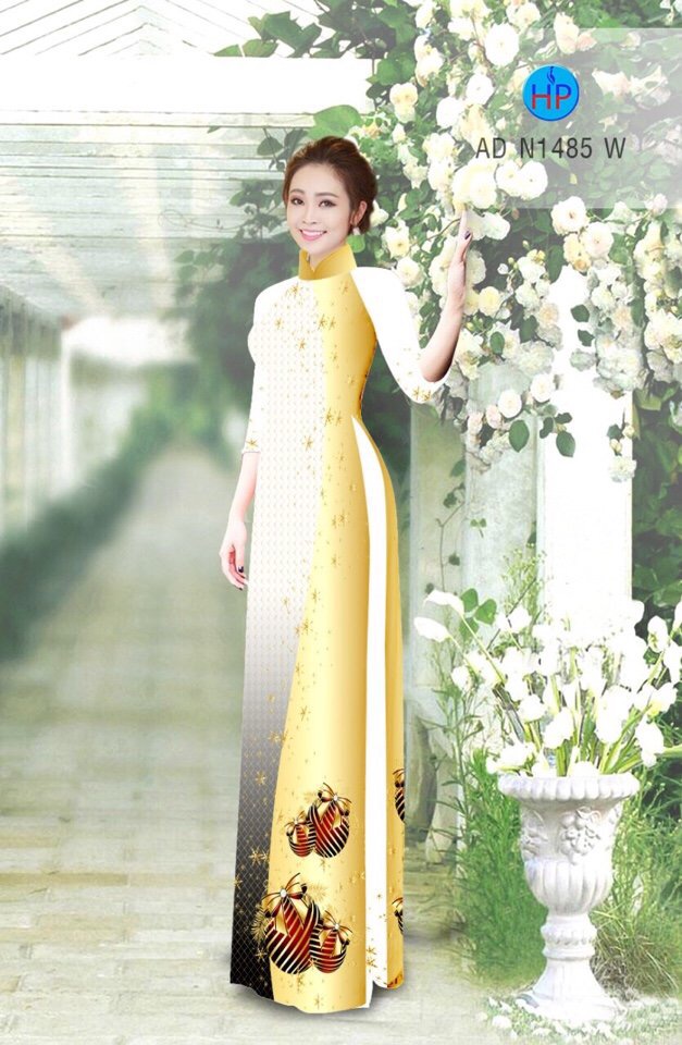Vải áo dài hoa văn AD N1485 - Ảnh 15