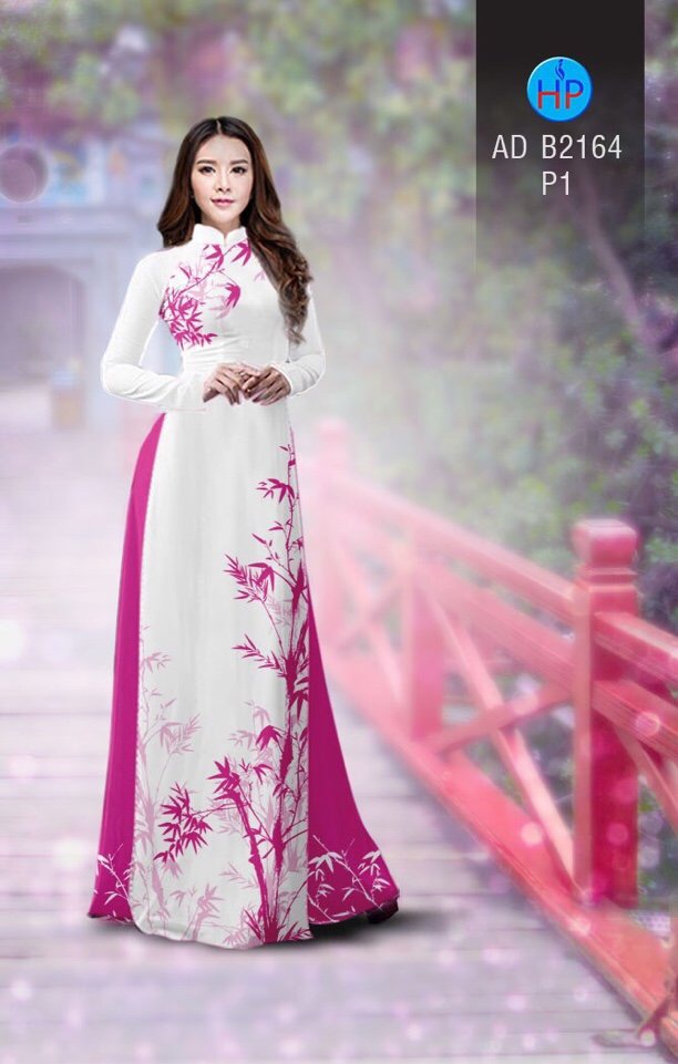 Vải áo dài tre trúc AD B2164 - Ảnh 19