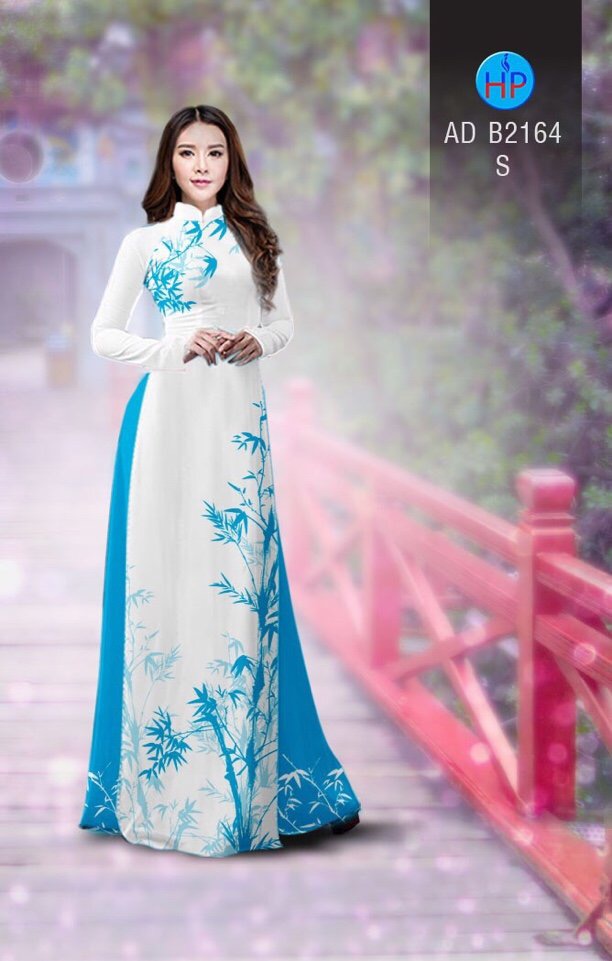 Vải áo dài tre trúc AD B2164 - Ảnh 10