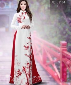 Alternative view of Vải áo dài tre trúc AD B2164
