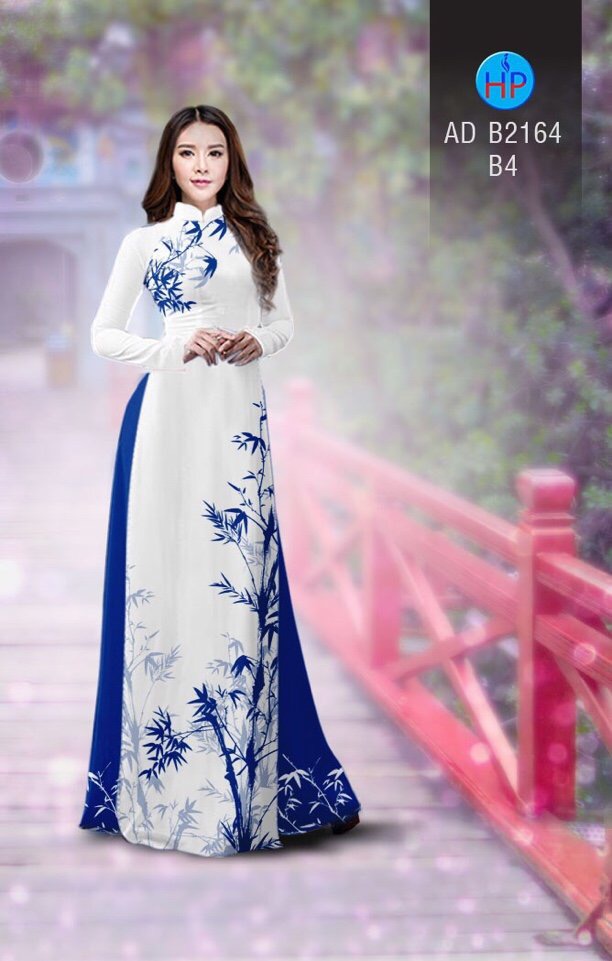 Vải áo dài tre trúc AD B2164 - Ảnh 13