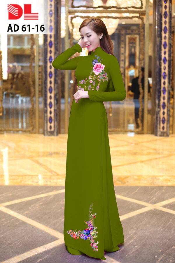 vải áo dài hoa trên dưới DLAD-61 - Ảnh 18