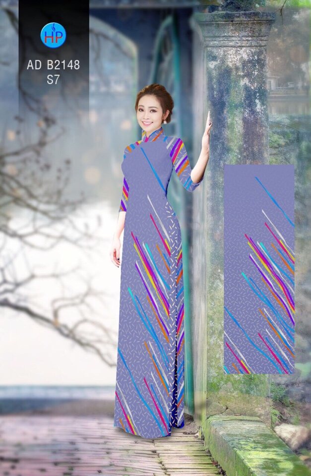 Vải áo dài lập thể AD B2148 - Ảnh 6