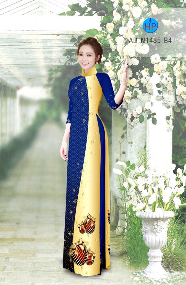 Vải áo dài hoa văn AD N1485 - Ảnh 17
