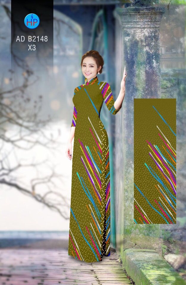Vải áo dài lập thể AD B2148 - Ảnh 16