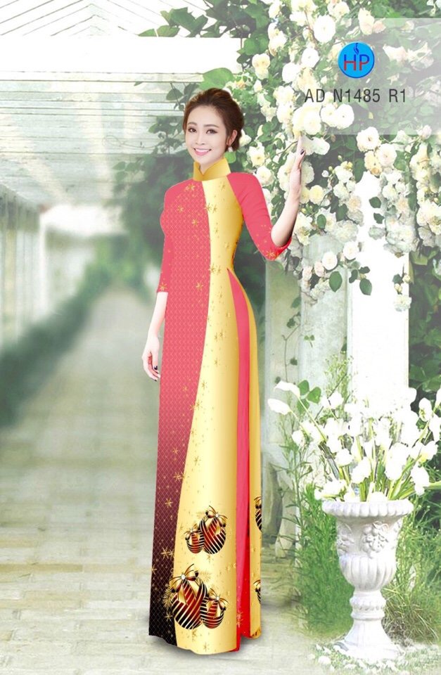 Vải áo dài hoa văn AD N1485 - Ảnh 10