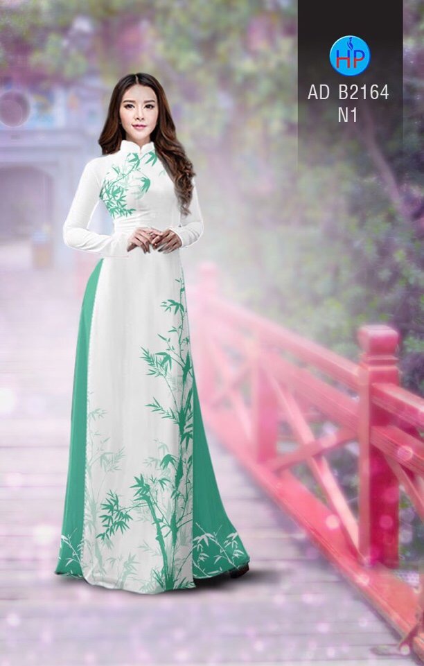 Vải áo dài tre trúc AD B2164 - Ảnh 17