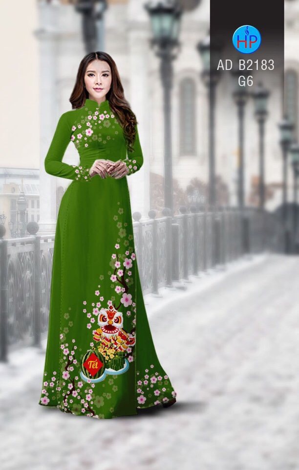 Vải áo dài tết AD B2183 - Ảnh 3
