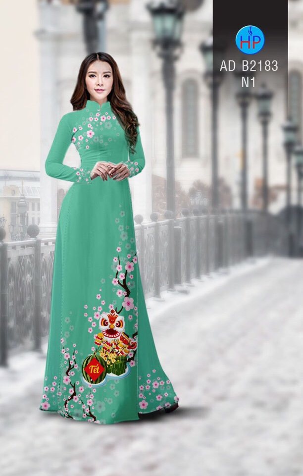 Vải áo dài tết AD B2183 - Ảnh 5