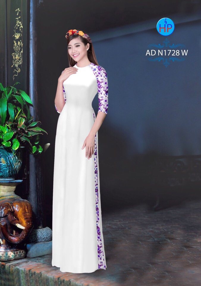 Vải áo dài trơn AD N1728 - Ảnh 12