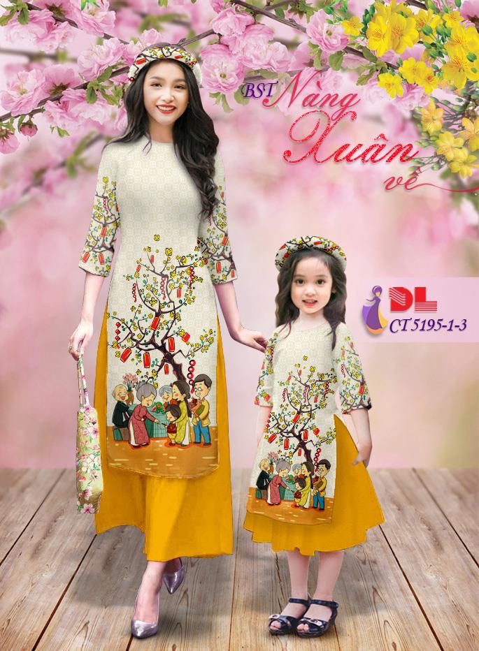 Vải áo dài cách tân DLCT-5195 - Ảnh 6