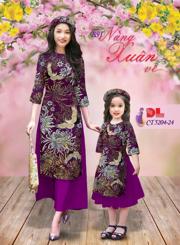 Vải áo dài cách tân DLCT-5204 - Ảnh 6