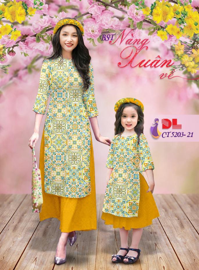 Vải áo dài cách tân DLCT-5203 - Ảnh 6