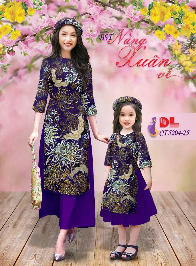 Vải áo dài cách tân DLCT-5204 - Ảnh 5