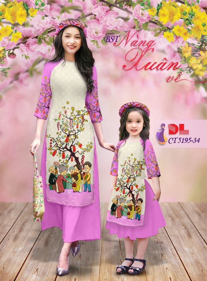 Vải áo dài cách tân DLCT-5195 - Ảnh 9