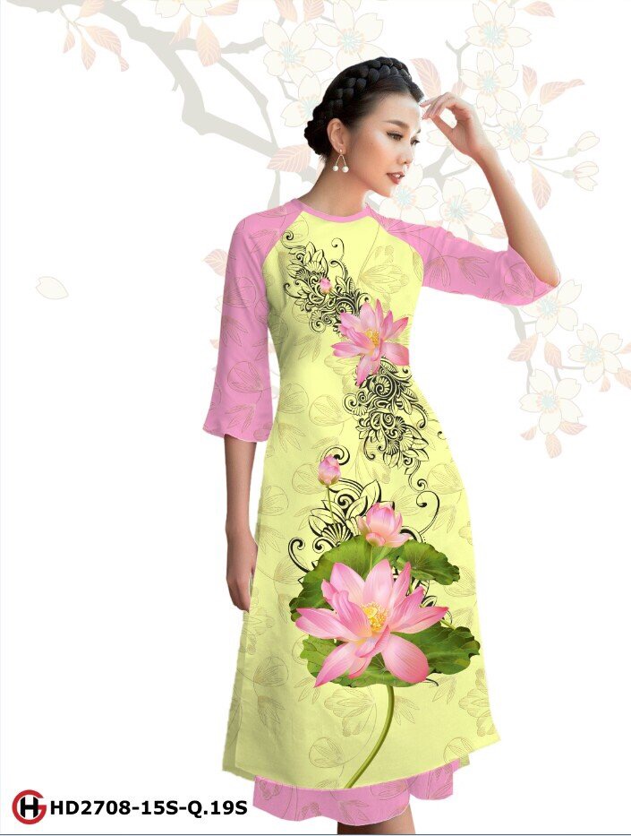 Vải áo dài cách tân HD2708 - Ảnh 7